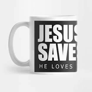 Jesus Saves The Office Mug